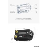 Foxeer Wildfire 5.8ghz 72ch Dual Oled Ground Station Module Support Osd Firmware Update for Fatshark